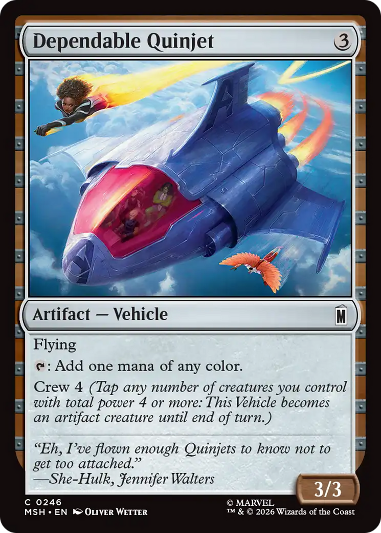 Dependable Quinjet [Marvel Super Heroes] | Card Merchant Takapuna