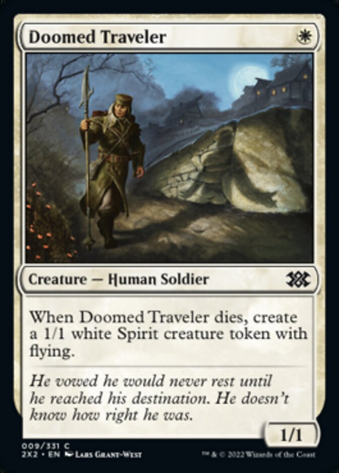 Doomed Traveler [Double Masters 2022] | Card Merchant Takapuna