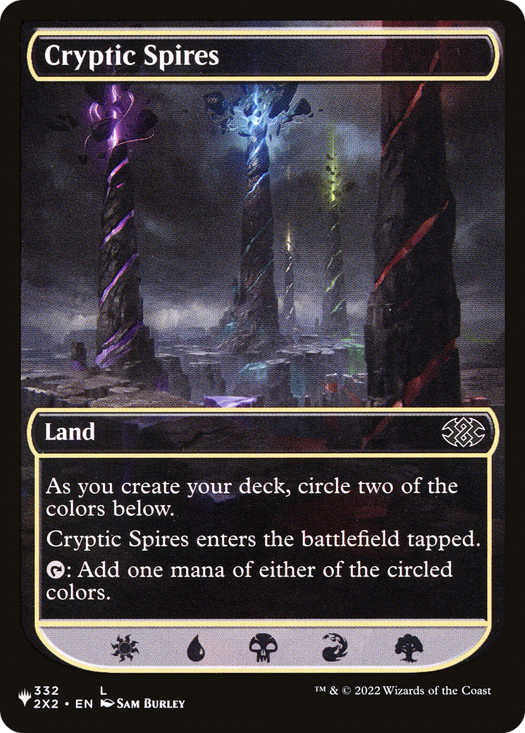 Cryptic Spires [The List] | Card Merchant Takapuna