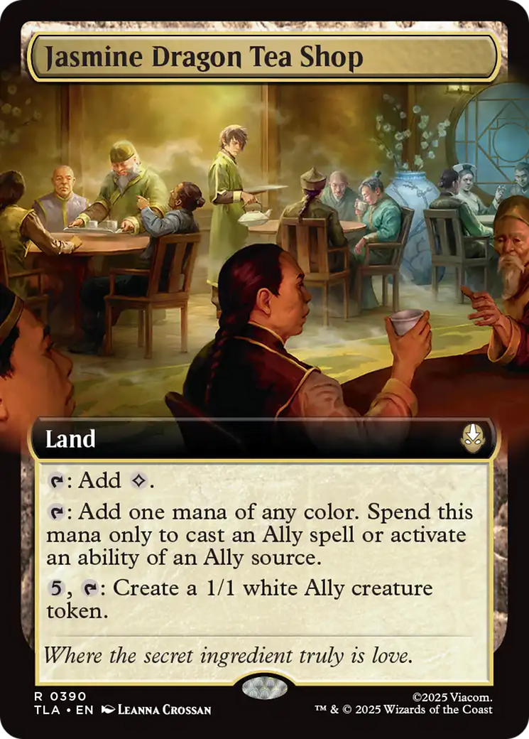 Jasmine Dragon Tea Shop (Extended Art) [Avatar: The Last Airbender] | Card Merchant Takapuna