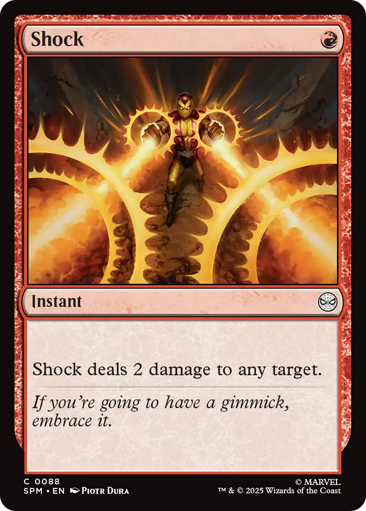 Shock [Marvel's Spider-Man] | Card Merchant Takapuna