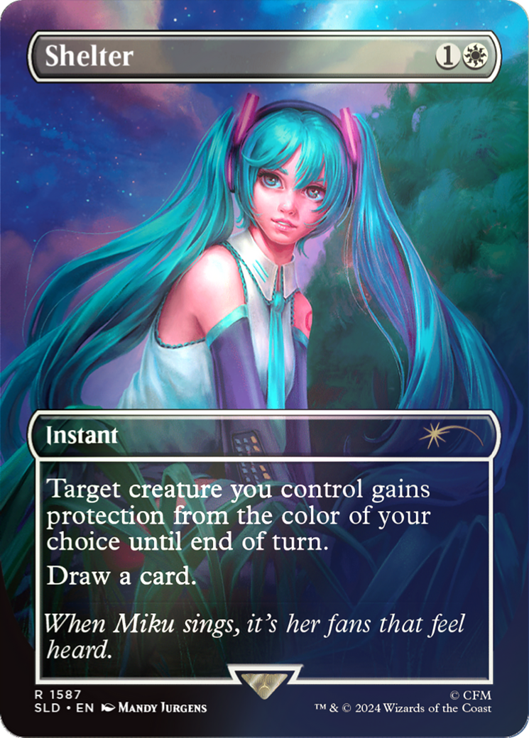 Shelter (Rainbow Foil) [Secret Lair Drop Series] | Card Merchant Takapuna