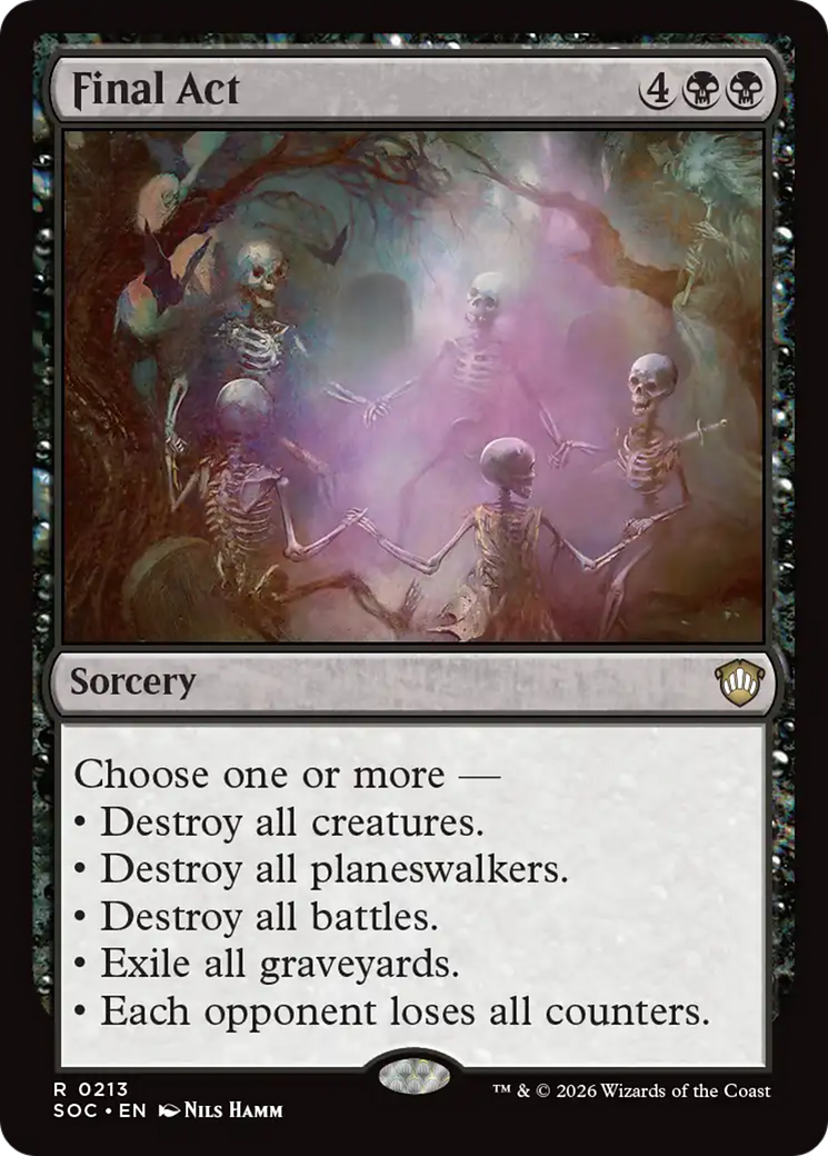 Final Act [Secrets of Strixhaven Commander] | Card Merchant Takapuna