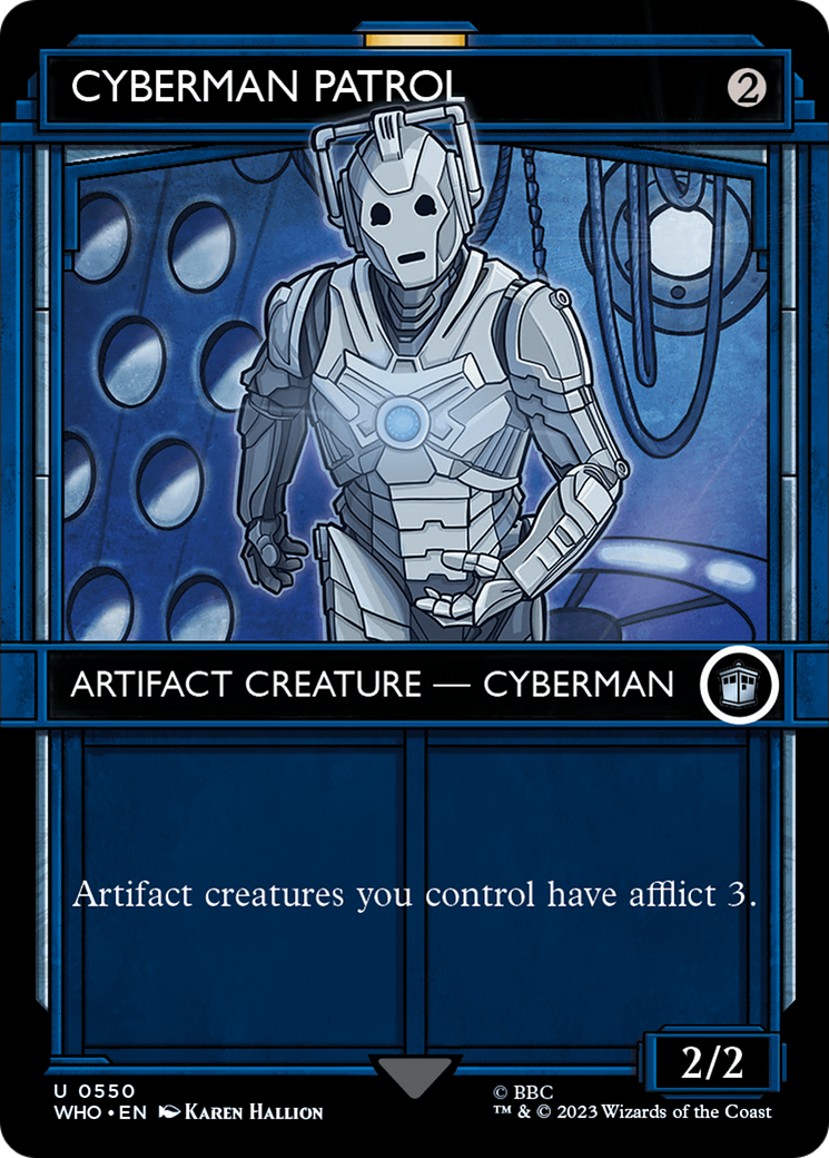Cyberman Patrol (Showcase) [Doctor Who] | Card Merchant Takapuna