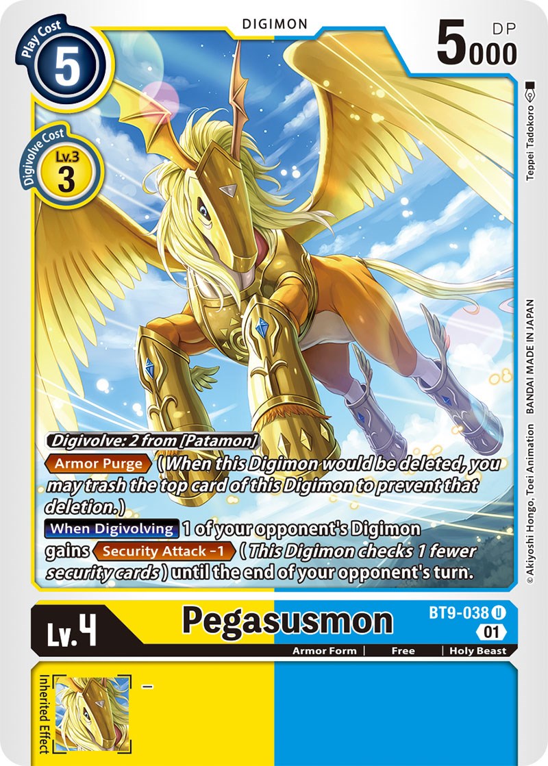 Pegasusmon [BT9-038] [X Record] | Card Merchant Takapuna