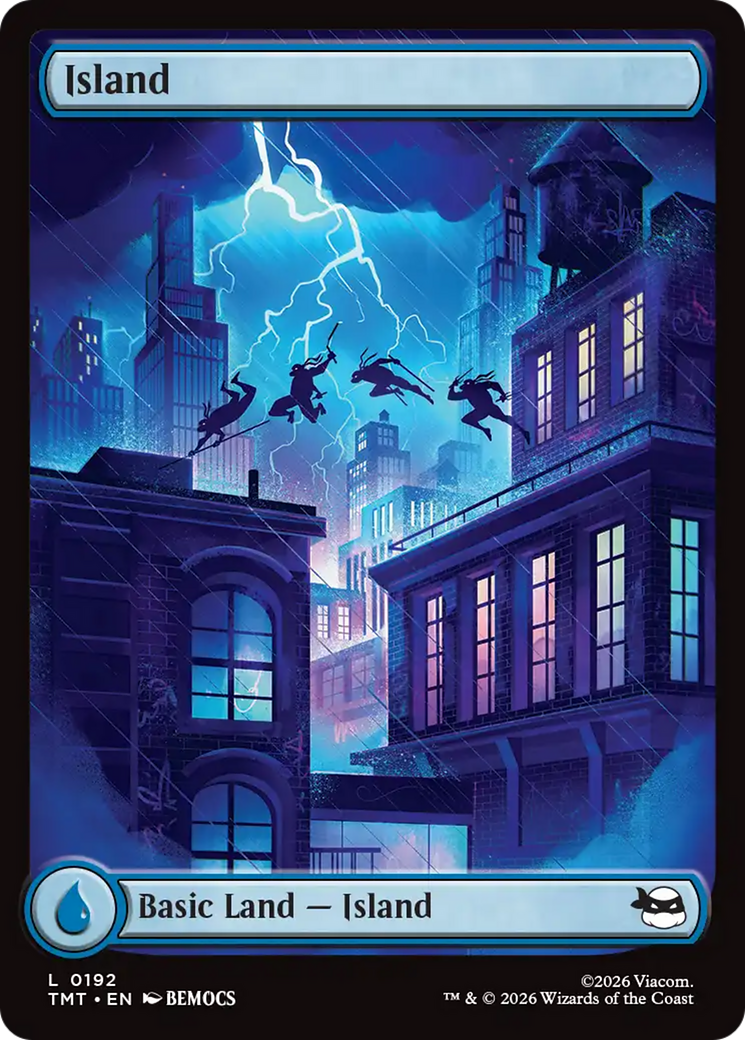 Island (0192) [Teenage Mutant Ninja Turtles] | Card Merchant Takapuna