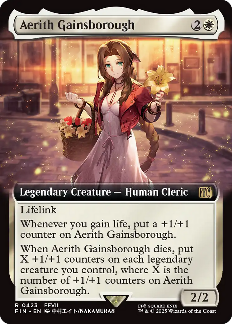 Aerith Gainsborough (Extended Art) [FINAL FANTASY] | Card Merchant Takapuna