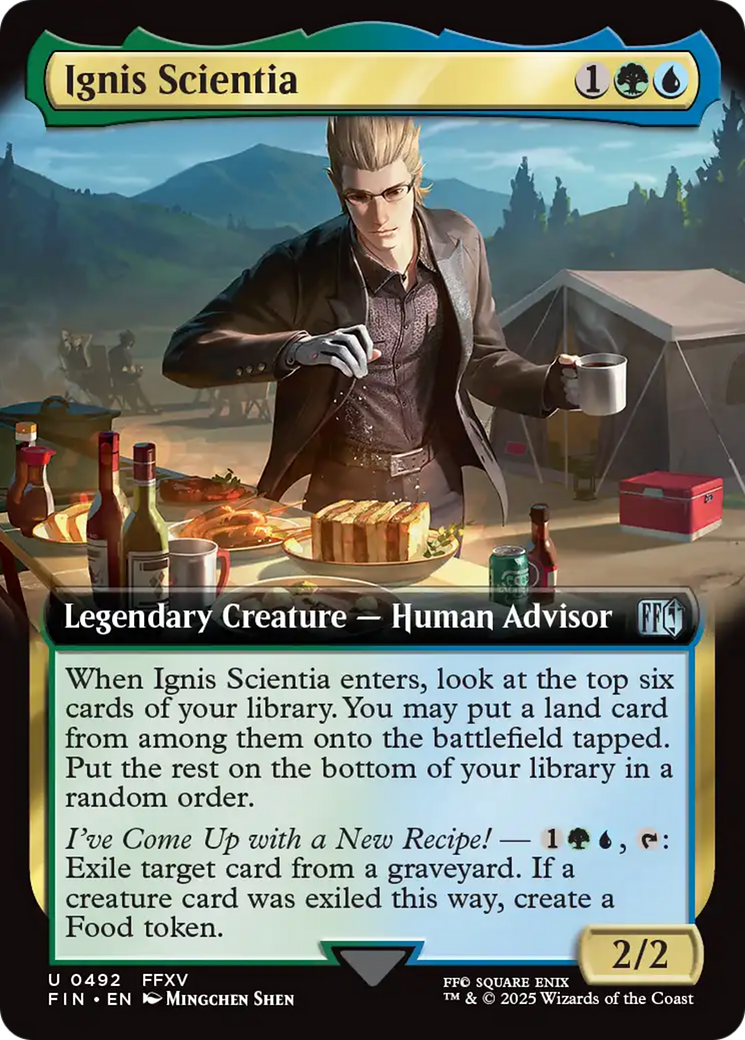 Ignis Scientia (Extended Art) [FINAL FANTASY] | Card Merchant Takapuna