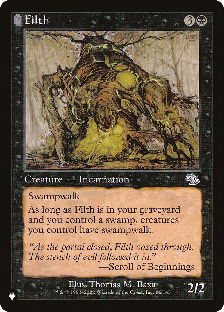Filth [The List] | Card Merchant Takapuna