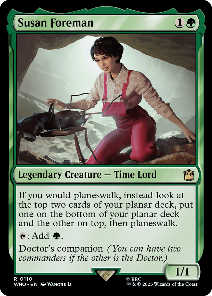 Susan Foreman [Doctor Who] | Card Merchant Takapuna