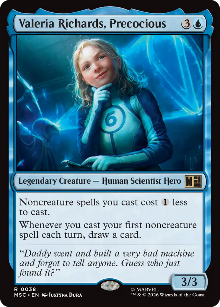 Valeria Richards, Precocious [Marvel Super Heroes Commander] | Card Merchant Takapuna
