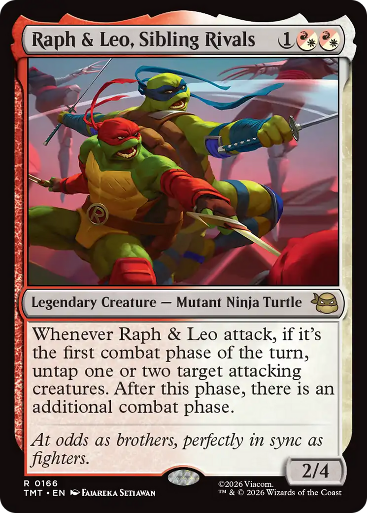 Raph & Leo, Sibling Rivals [Teenage Mutant Ninja Turtles] | Card Merchant Takapuna