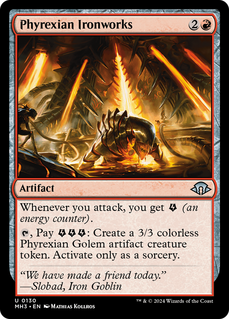 Phyrexian Ironworks [Modern Horizons 3] | Card Merchant Takapuna