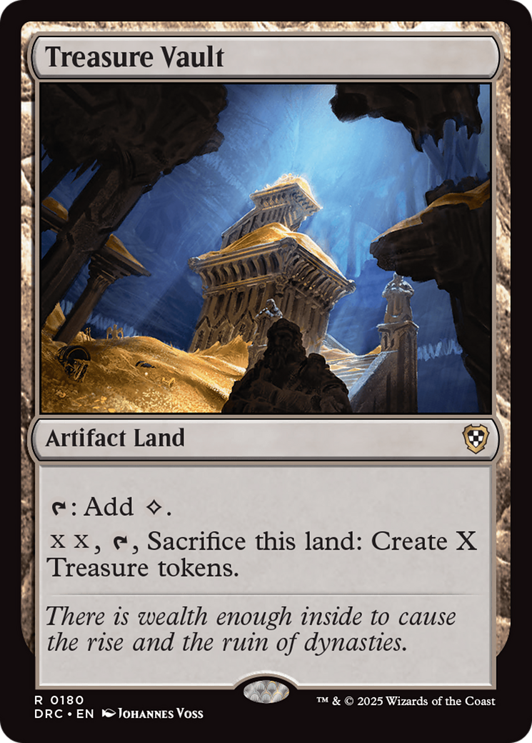 Treasure Vault [Aetherdrift Commander] | Card Merchant Takapuna