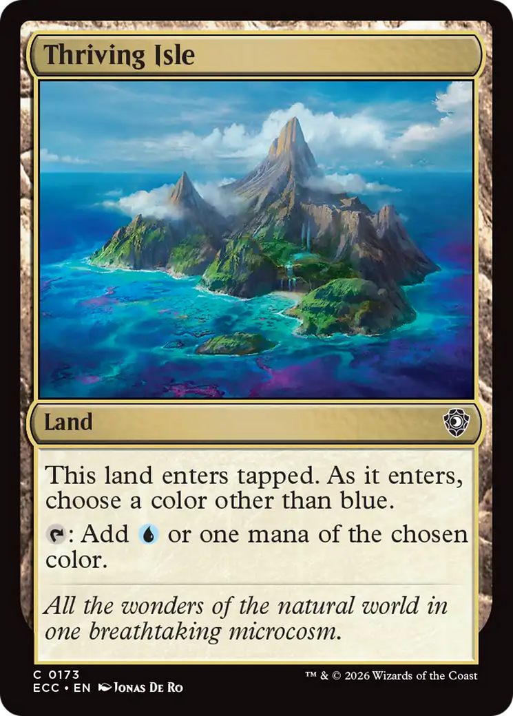 Thriving Isle [Lorwyn Eclipsed Commander] | Card Merchant Takapuna