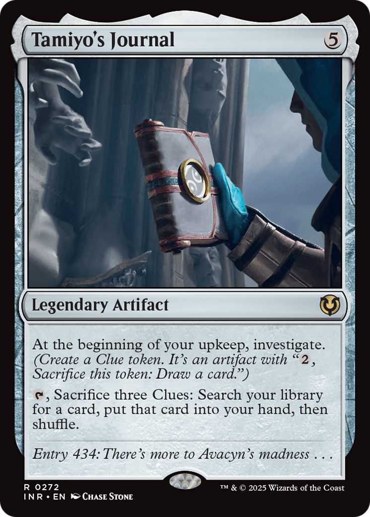 Tamiyo's Journal [Innistrad Remastered] | Card Merchant Takapuna
