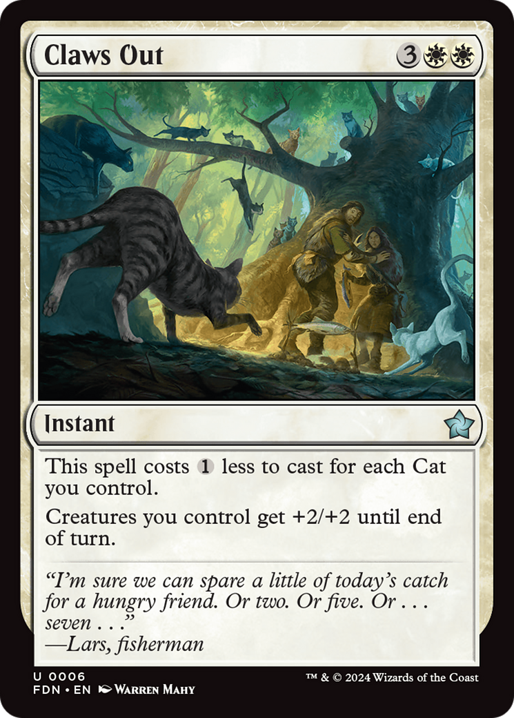 Claws Out [Foundations] | Card Merchant Takapuna