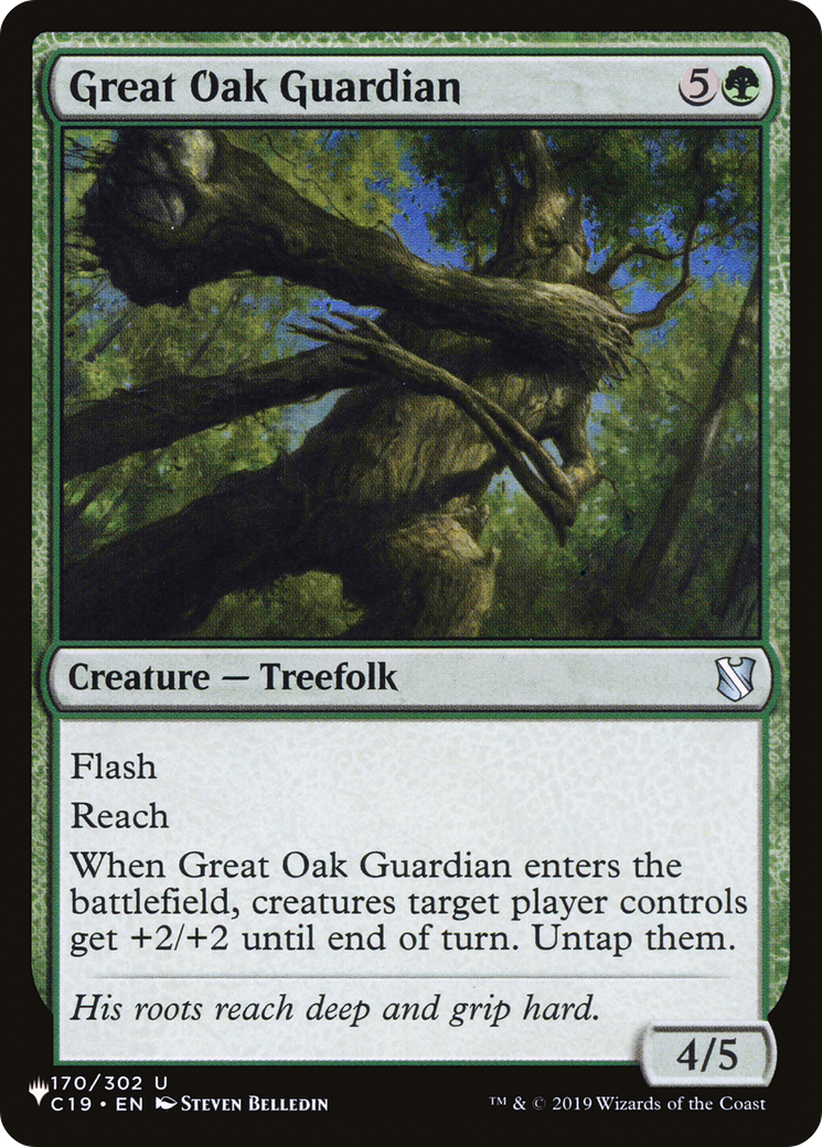 Great Oak Guardian [The List] | Card Merchant Takapuna
