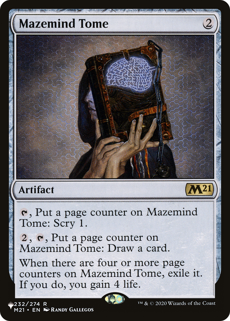 Mazemind Tome [Secret Lair: Angels] | Card Merchant Takapuna
