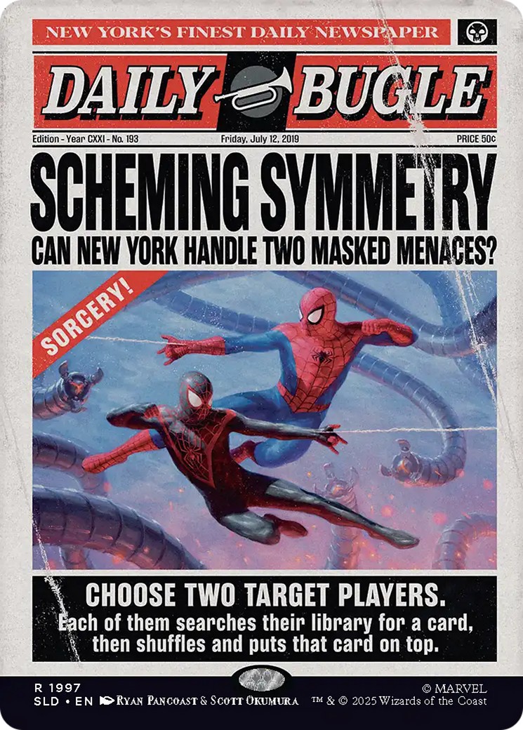 Scheming Symmetry (1997) (Rainbow Foil) [Secret Lair Drop Series] | Card Merchant Takapuna