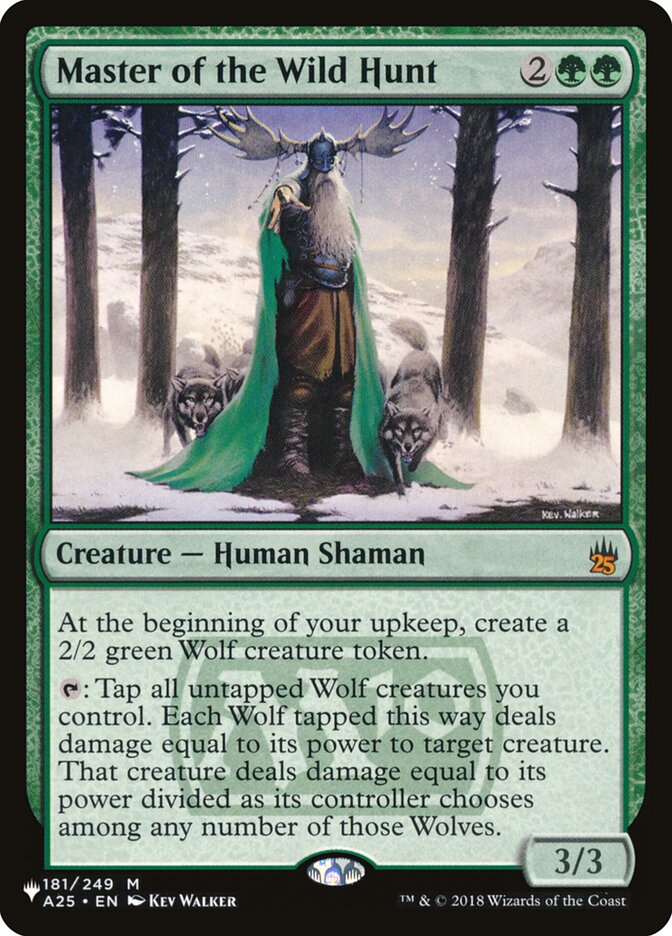 Master of the Wild Hunt [The List] | Card Merchant Takapuna