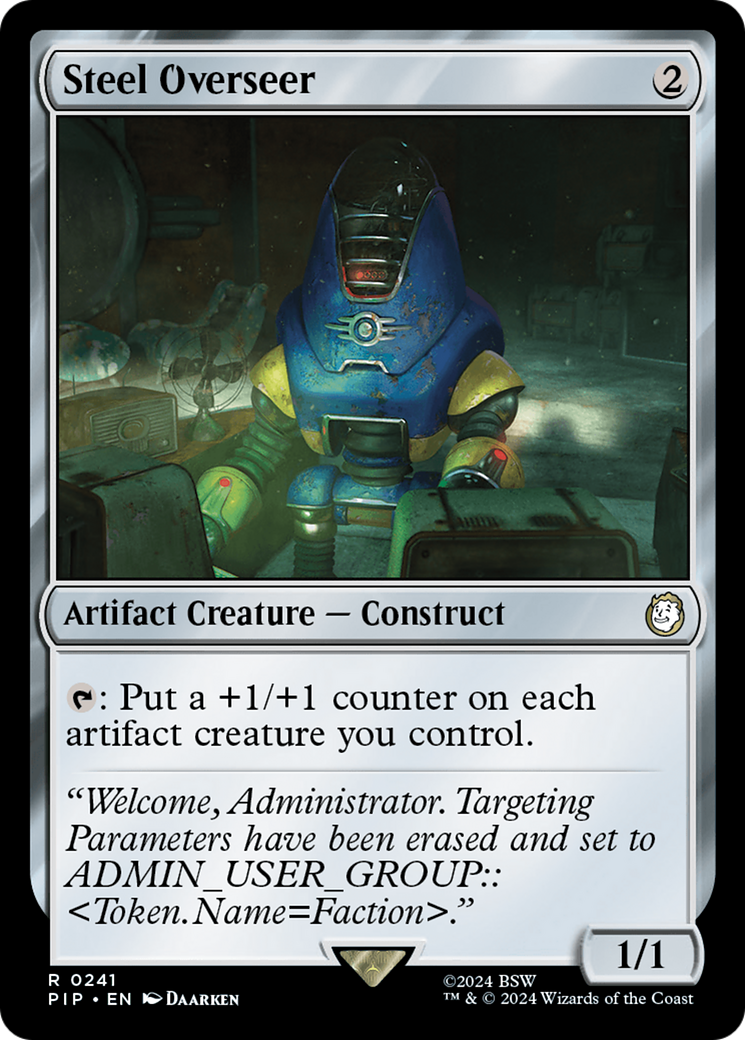 Steel Overseer [Fallout] | Card Merchant Takapuna