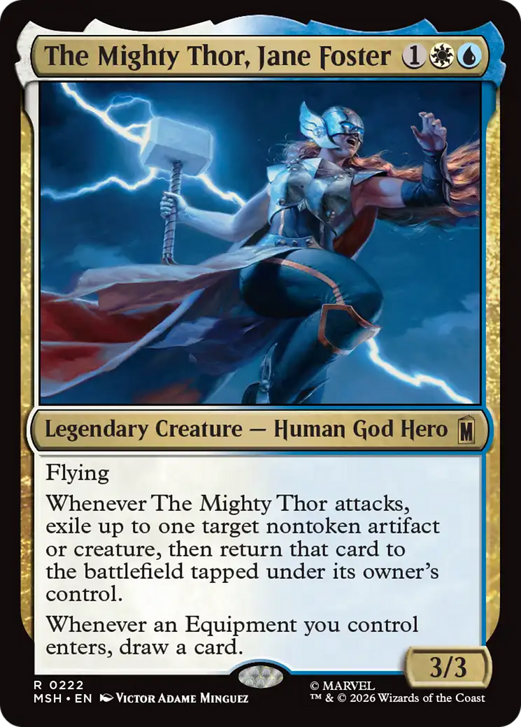 The Mighty Thor, Jane Foster [Marvel Super Heroes] | Card Merchant Takapuna