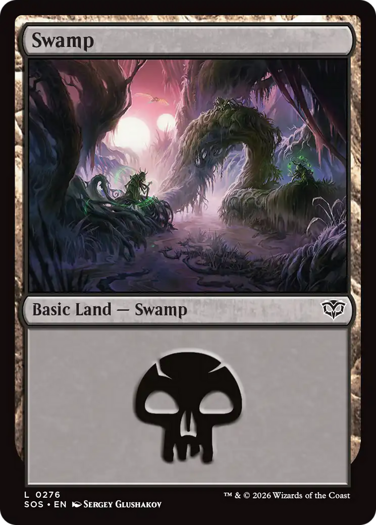 Swamp (0276) [Secrets of Strixhaven] | Card Merchant Takapuna