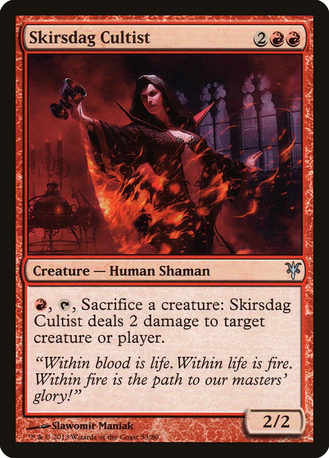 Skirsdag Cultist [Duel Decks: Sorin vs. Tibalt] | Card Merchant Takapuna
