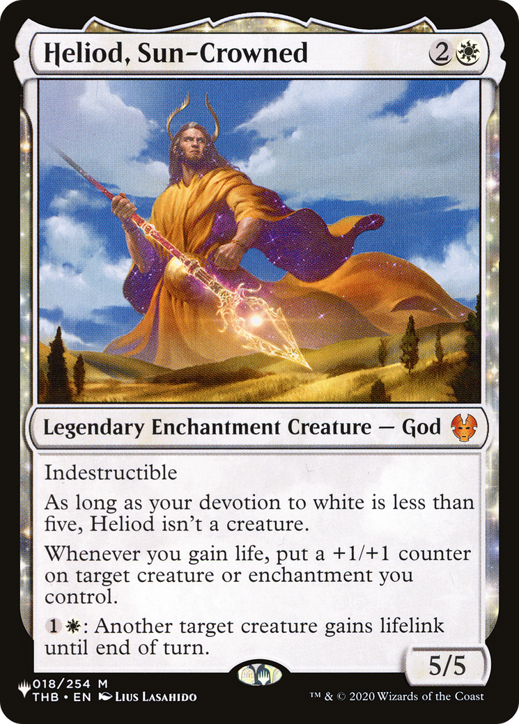 Heliod, Sun-Crowned [The List] | Card Merchant Takapuna