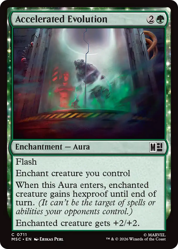 Accelerated Evolution [Marvel Super Heroes Commander] | Card Merchant Takapuna