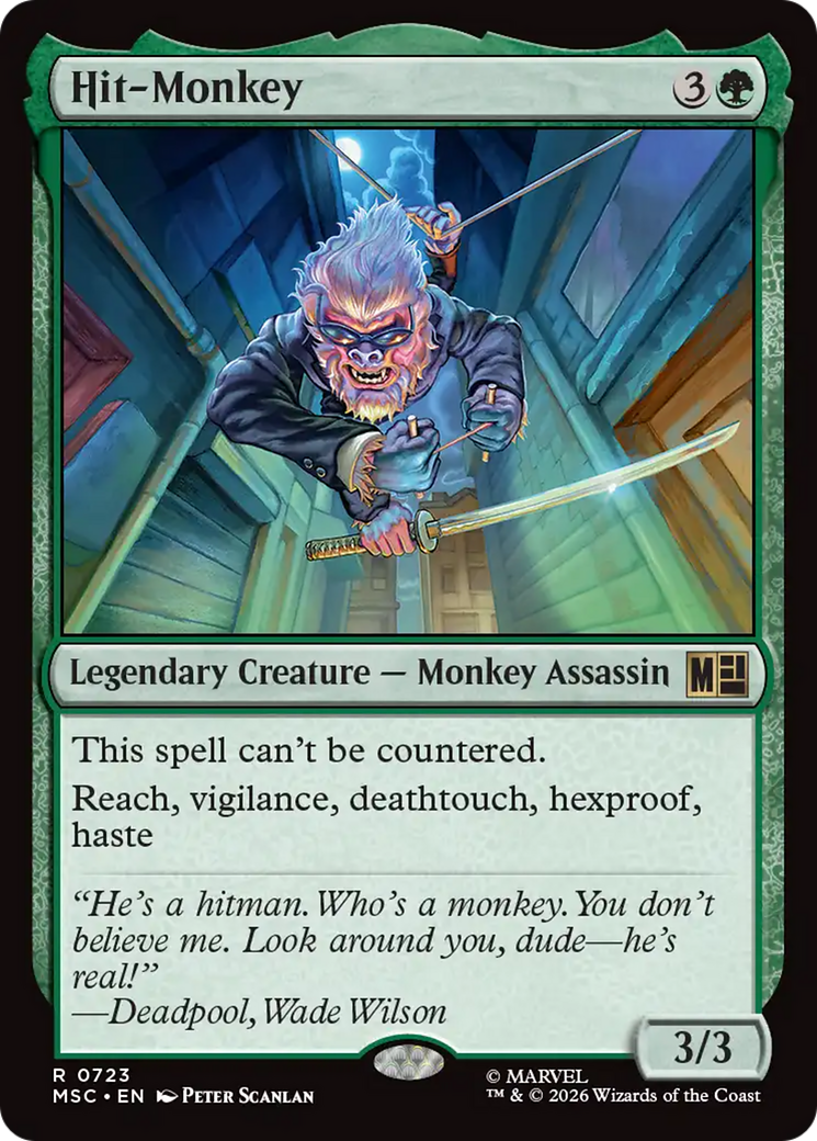 Hit-Monkey [Marvel Super Heroes Commander] | Card Merchant Takapuna