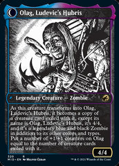 Ludevic, Necrogenius // Olag, Ludevic's Hubris (Showcase Eternal Night) [Innistrad: Midnight Hunt] | Card Merchant Takapuna