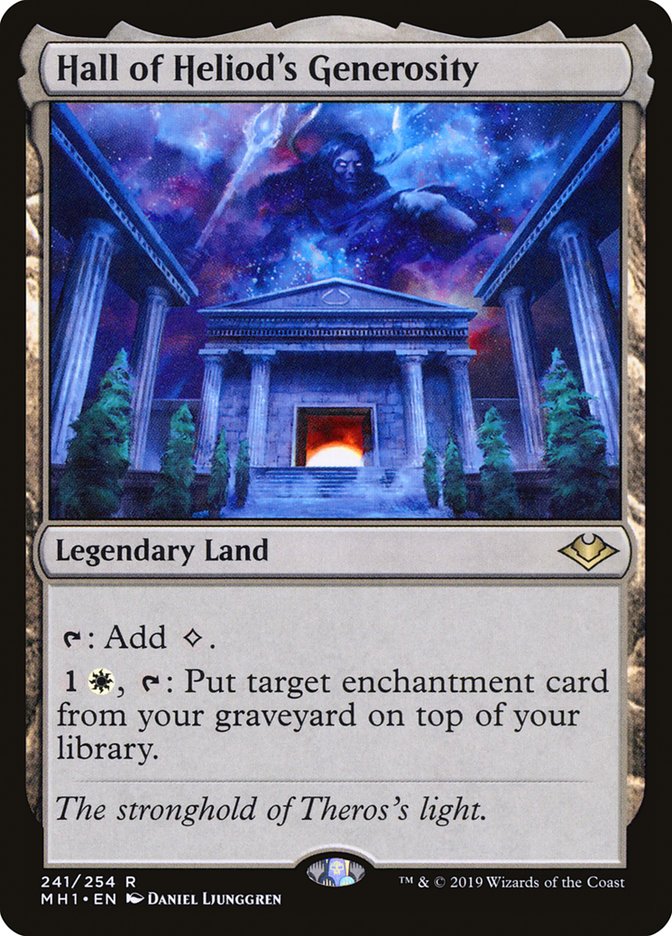 Hall of Heliod's Generosity [Modern Horizons] | Card Merchant Takapuna