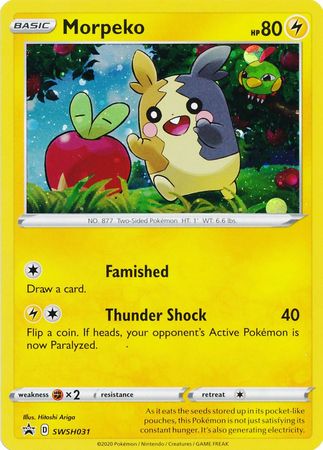 Morpeko (SWSH031) [Sword & Shield: Black Star Promos] | Card Merchant Takapuna