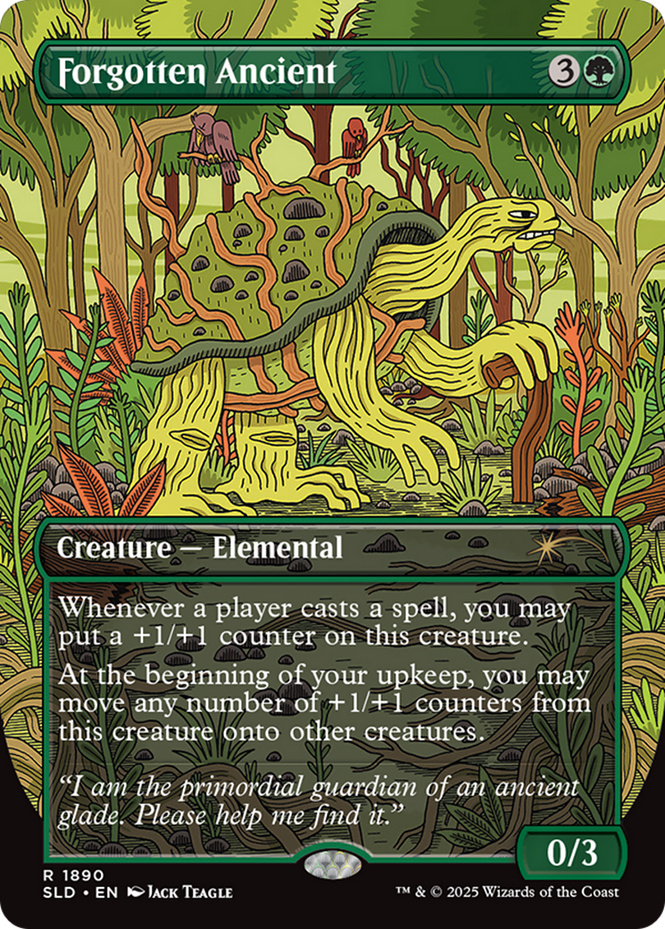Forgotten Ancient (Rainbow Foil) [Secret Lair Drop Series] | Card Merchant Takapuna