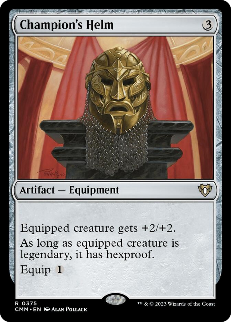 Champion's Helm [Commander Masters] | Card Merchant Takapuna