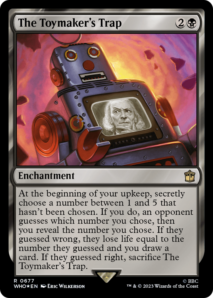 The Toymaker's Trap (Surge Foil) [Doctor Who] | Card Merchant Takapuna