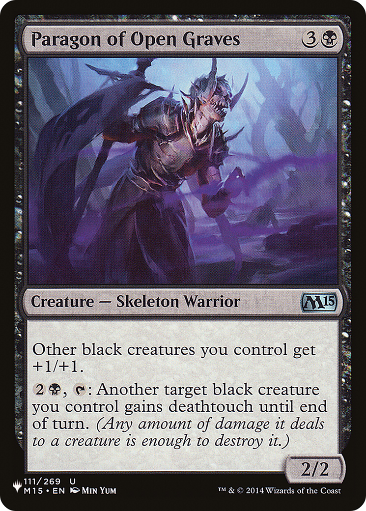 Paragon of Open Graves [The List] | Card Merchant Takapuna