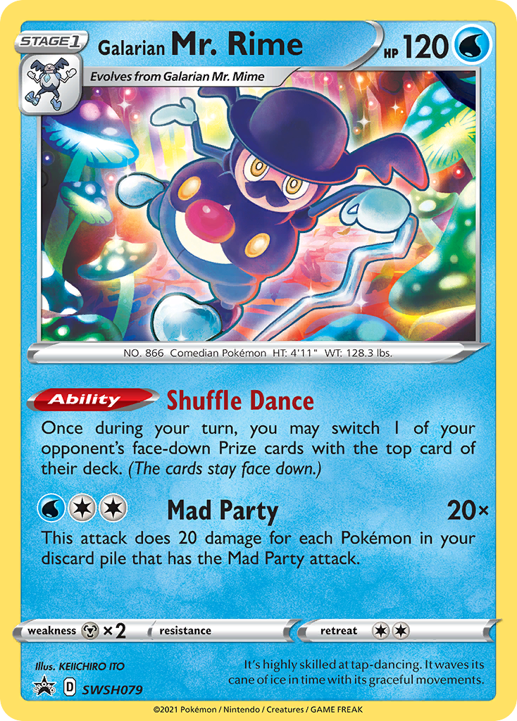 Galarian Mr. Rime (SWSH079) [Sword & Shield: Black Star Promos] | Card Merchant Takapuna