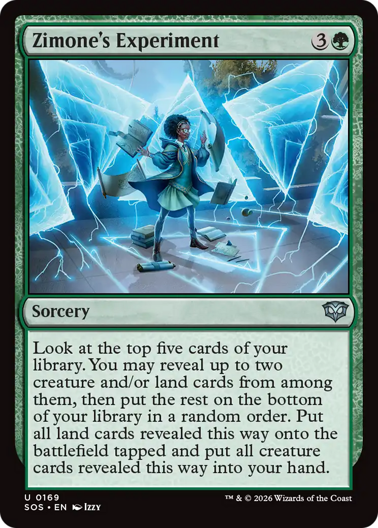Zimone's Experiment [Secrets of Strixhaven] | Card Merchant Takapuna