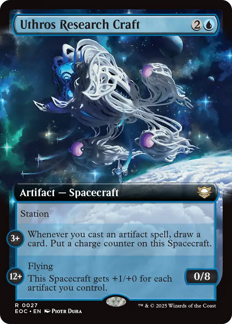 Uthros Research Craft (Extended Art) [Edge of Eternities Commander] | Card Merchant Takapuna
