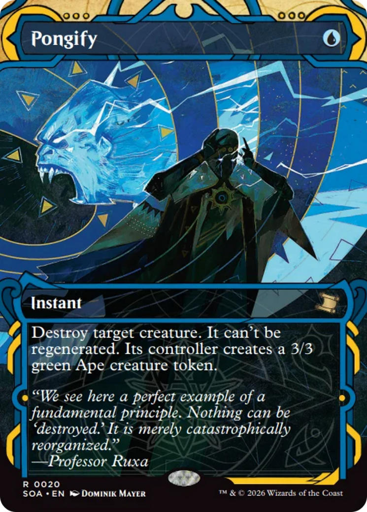 Pongify [Secrets of Strixhaven: Mystical Archive] | Card Merchant Takapuna