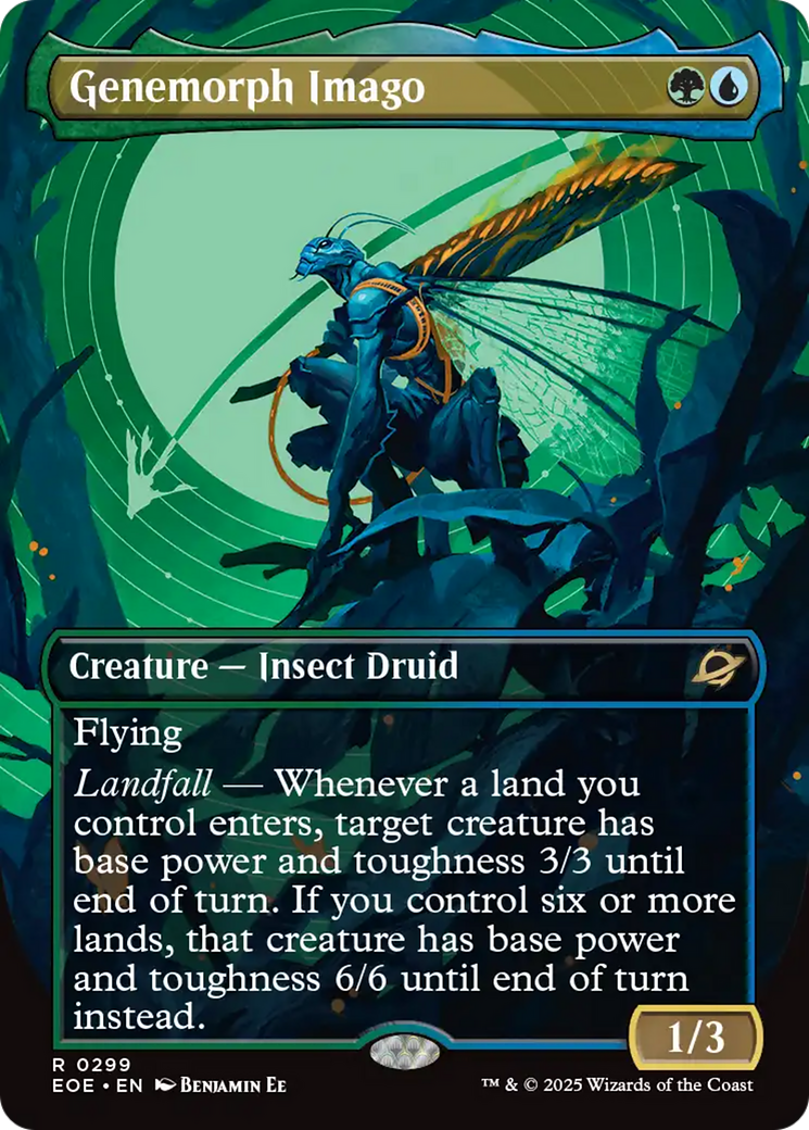 Genemorph Imago (Borderless) [Edge of Eternities] | Card Merchant Takapuna