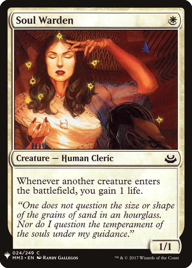 Soul Warden [Mystery Booster] | Card Merchant Takapuna