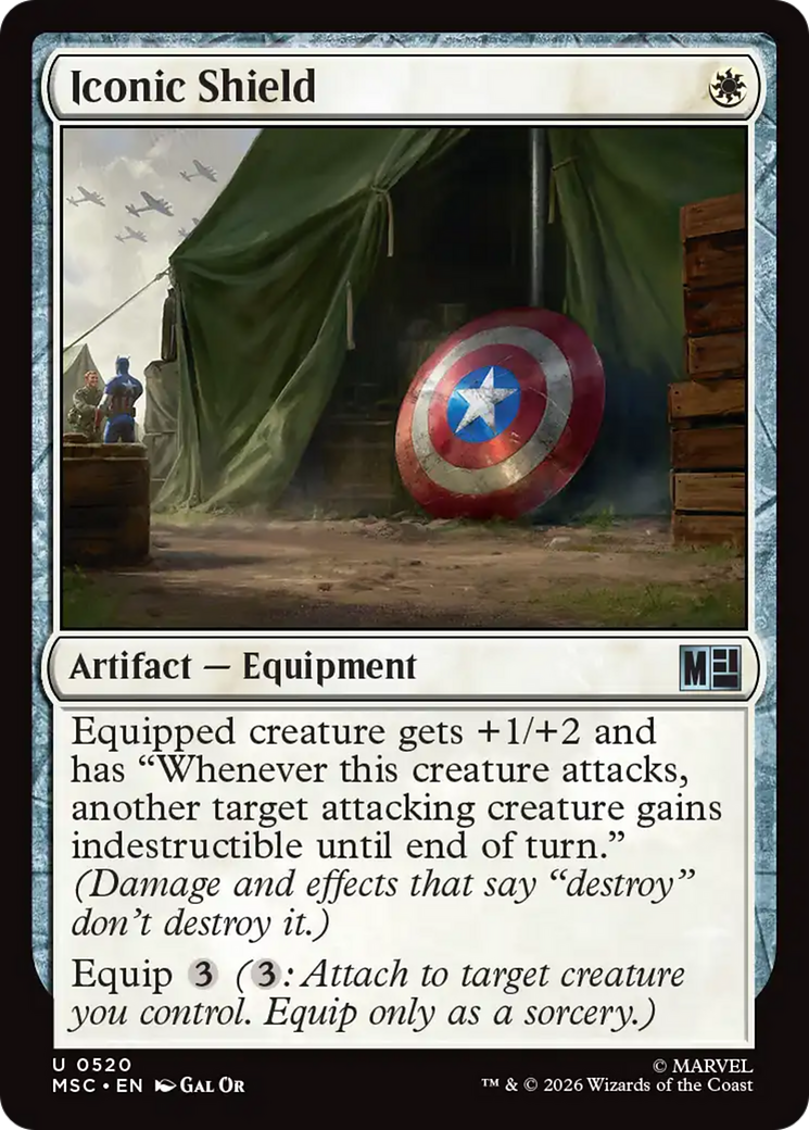 Iconic Shield [Marvel Super Heroes Commander] | Card Merchant Takapuna