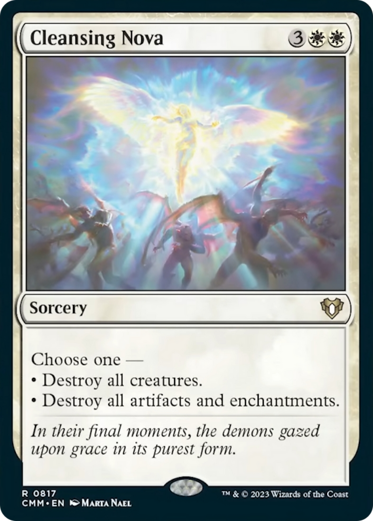Cleansing Nova [Commander Masters] | Card Merchant Takapuna