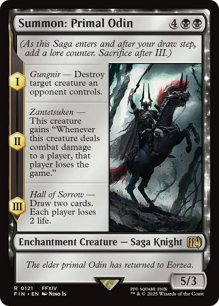 Summon: Primal Odin [FINAL FANTASY] | Card Merchant Takapuna