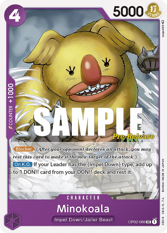 Minokoala [Paramount War Pre-Release Cards] | Card Merchant Takapuna