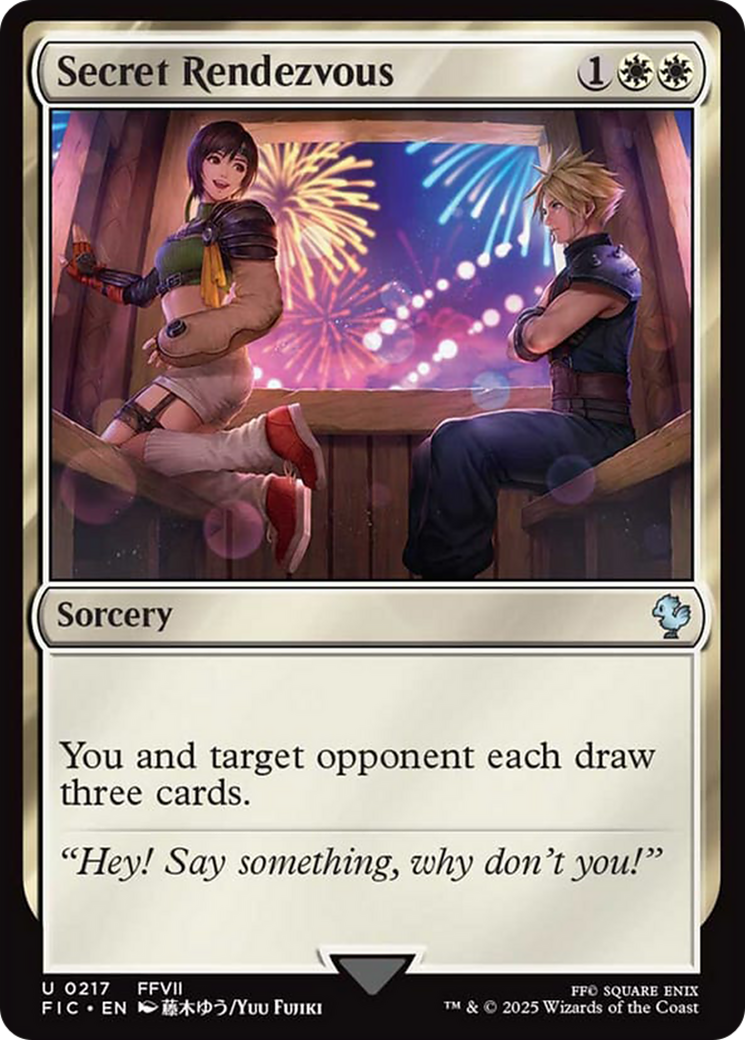 Secret Rendezvous (0217) [FINAL FANTASY Commander] | Card Merchant Takapuna